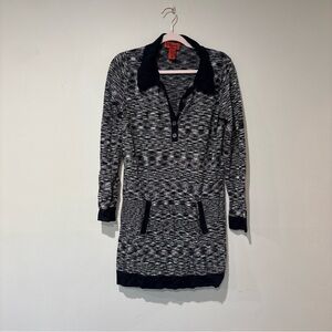 Missoni Black and white Long Sleeve knit Dress